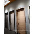 Aluminum Frame Melamine Faced MDF Interior Bedroom Door